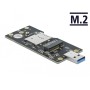 DeLOCK 63166 scheda di interfaccia e adattatore Interno M.2 (63166)