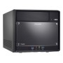 Shuttle XPC cube SH610R4 barebone per PC/stazione di lavoro Cubo Nero Intel H610 LGA 1700