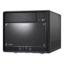 Shuttle XPC cube SH610R4 barebone per PC/stazione di lavoro Cubo Nero Intel H610 LGA 1700