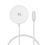 4smarts 541708 Caricabatterie per dispositivi mobili Smartphone Bianco USB Carica wireless Ricarica rapida Interno