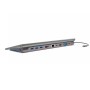 4smarts 11in1 USB 3.2 Gen 1 (3.1 Gen 1) Type-A + Type-C Grigio (456358)