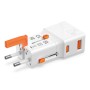 4smarts 541646 Caricabatterie per dispositivi mobili Universale Arancione, Bianco AC Ricarica rapida Interno (4S541646)