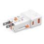 4smarts 541646 Caricabatterie per dispositivi mobili Universale Arancione, Bianco AC Ricarica rapida Interno (4S541646)