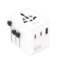4smarts 541645 adattatore per presa di corrente Modulare Universale Bianco (4S541645)