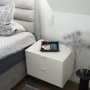 4smarts 541637 Caricabatterie per dispositivi mobili Smartphone, Universale Nero AC Carica wireless Interno