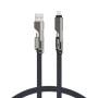 4smarts 541456 cavo USB 1,5 m USB A/USB C USB C/Lightning Grafite