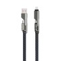 4smarts 541456 cavo USB 1,5 m USB A/USB C USB C/Lightning Grafite