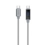 4smarts 541439 cavo USB 1,5 m USB C Grigio