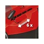 Einhell RASARRO 36/34 (2x3,0Ah) Tagliaerba a spinta Batteria Nero, Rosso (3413222)