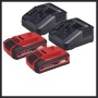 Einhell RASARRO 36/34 (2x3,0Ah) Tagliaerba a spinta Batteria Nero, Rosso (3413222)