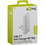 Goobay 75724 Caricabatterie per dispositivi mobili Universale Bianco AC Ricarica rapida Interno