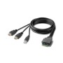 Belkin F1DN202MOD-HH-4 switch per keyboard-video-mouse (kvm) Nero (F1DN202MOD-HH-4)