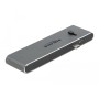 DeLOCK 87752 replicatore di porte e docking station per notebook Cablato USB 3.2 Gen 1 (3.1 Gen 1) Type-C Grigio (87752)