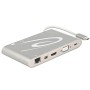 DeLOCK 87298 hub di interfaccia USB 3.2 Gen 1 (3.1 Gen 1) Type-C 1000 Mbit/s Argento (87298)