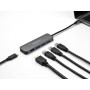 DeLOCK 64171 hub di interfaccia USB 3.2 Gen 1 (3.1 Gen 1) Type-C 5000 Mbit/s Grigio (64171)