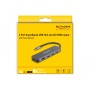 DeLOCK 64171 hub di interfaccia USB 3.2 Gen 1 (3.1 Gen 1) Type-C 5000 Mbit/s Grigio (64171)