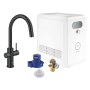 Grohe Blue Professional Duo 31325KS2 - Bocca a C , con bocca estraibile, Nero Velluto