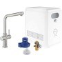 Grohe Blue Professional Duo 31347DC3 - Bocca a L, con bocca fissa, Supersteel