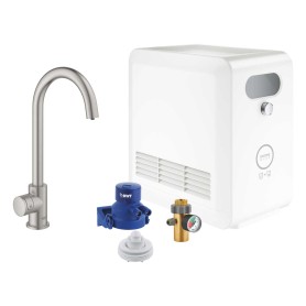 Grohe Blue Professional Mono 31302DC2 - Bocca C, con bocca fissa, Supersteel