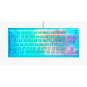 Steelseries Apex 3 TKL - US tastiera Gaming USB QWERTY Inglese US Colore acqua (64933)