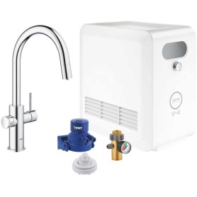 Grohe Blue Home Duo 31543DC0 - Kit di avviamento con bocca a U, con bocca estraibile, Supersteel