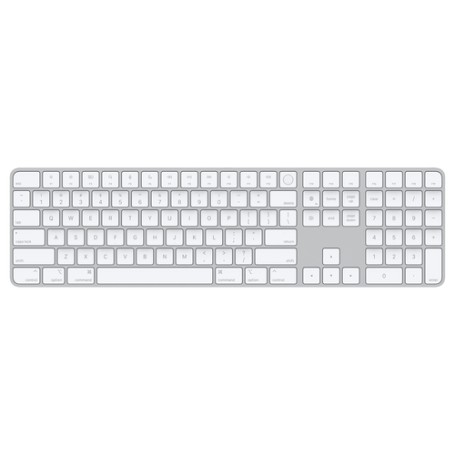 Apple Magic tastiera USB + Bluetooth Inglese US Alluminio, Bianco (MK2C3LB/A)