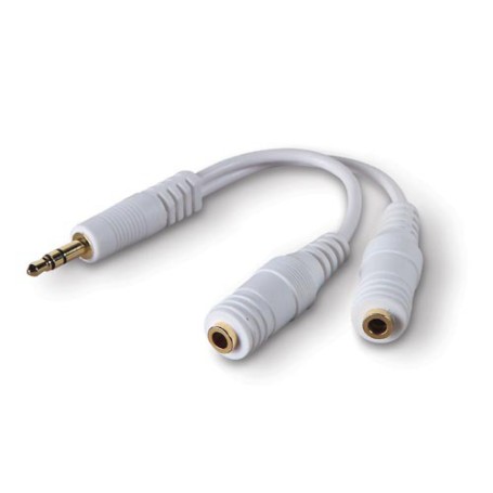 Belkin Headphone Splitter Bianco (F8V234EAWHT-APL)