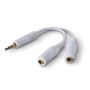 Belkin Headphone Splitter Bianco (F8V234EAWHT-APL)