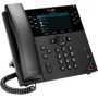 POLY Telefono IP VVX 450 a 12 linee abilitato per PoE GSA/TAA (G2200-48840-225)