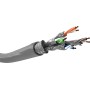 Goobay 96095 cavo di rete Grigio 305 m Cat6a S/FTP (S-STP) (96095)