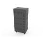 Alcasa ANTARES T40 Carrello per la gestione dei dispositivi portatili Nero (PCT01-A40S)