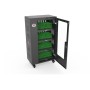Alcasa PCT01-B52S portable device management cart& cabinet Armadio per la gestione dei dispositivi portatili Nero