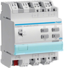 Hager TYA624D presa energia Grigio (TYA624D)