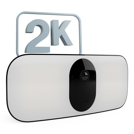 Arlo Pro 3 Floodlight Telecamera di sicurezza IP Interno e esterno 2560 x 1440 Pixel Parete (FB1001B-100EUS)