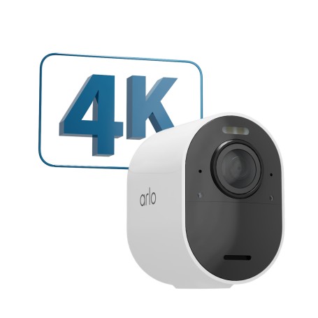 Arlo Ultra 2 Spotlight Telecamera di sicurezza IP Esterno 3840 x 2160 Pixel Parete (VMC5040-200EUS)