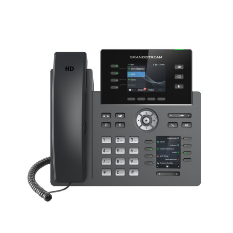 Grandstream Networks GRP2614 telefono IP Nero 4 linee TFT Wi-Fi (GRP-2614)