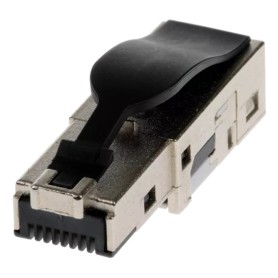 Axis 01996-001 cavo di collegamento RJ-45 Nero, Metallico (01996-001)