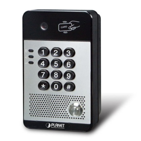 PLANET HDP-5240PT sistema per video-citofono 1 MP Nero, Acciaio inossidabile (HDP-5240PT)