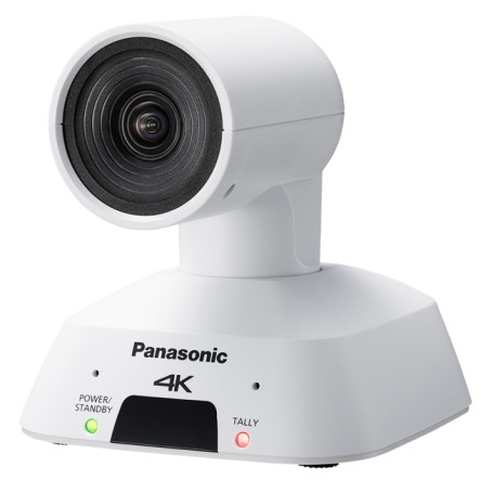 Panasonic AW-UE4WG telecamera per videoconferenza Bianco 3840 x 2160 Pixel 60 fps 25,4 / 2,3 mm (1 / 2.3") (AW-UE4WG)