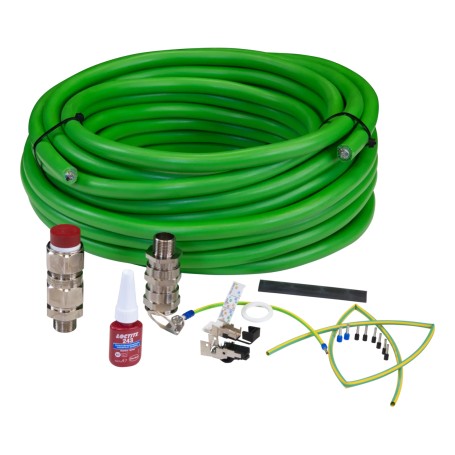 Axis 01544-001 cavo per fotocamera 25 m Verde