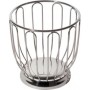 Alessi 370 cestino da servizio Rotondo Acciaio inox