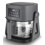 Lauben LBAFMGGAF55BA friggitrice Singolo 5,5 L 1500 W Friggitrice ad aria calda Grigio
