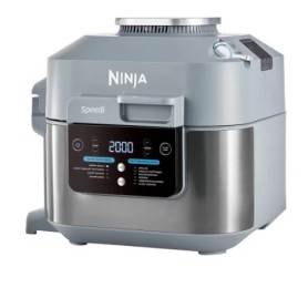 Ninja ON400DE friggitrice Singolo 5,7 L Indipendente 1760 W Friggitrice ad aria calda Grigio