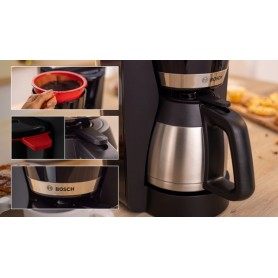 Bosch TKA5M253 macchina per caffè Manuale Macchina da caffè con filtro 1,1 L (825232)