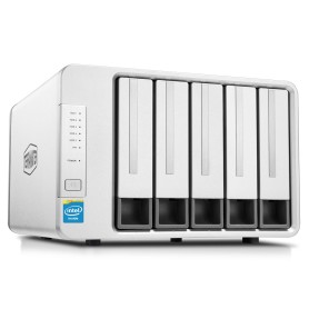 TerraMaster F5-221 server NAS e di archiviazione Desktop Intel® Celeron® J3355 2 GB 0 TB Grigio