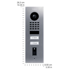 DoorBird D1102FV sistema per video-citofono Acciaio inox (423872295)