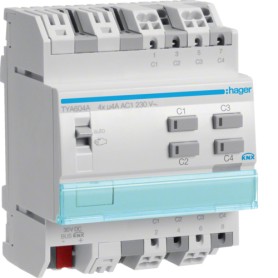 Hager TYA604A presa energia Grigio (TYA604A)