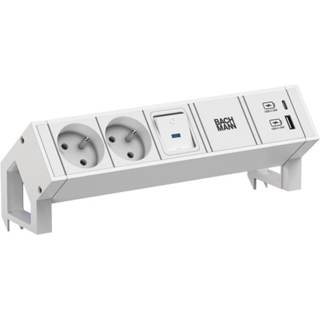 Bachmann Steckdosenleiste DESK 2 white 902.3209 (902.3209)