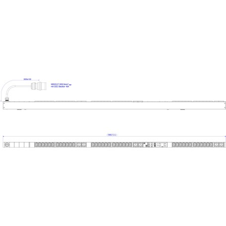 BACHMANN BN3500 36xC13 6xC19 Messung pro Phase, Diffmessung (802.3514)