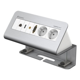 Kindermann 7430000014 cassetta di scarico Tipo F Alluminio, Bianco